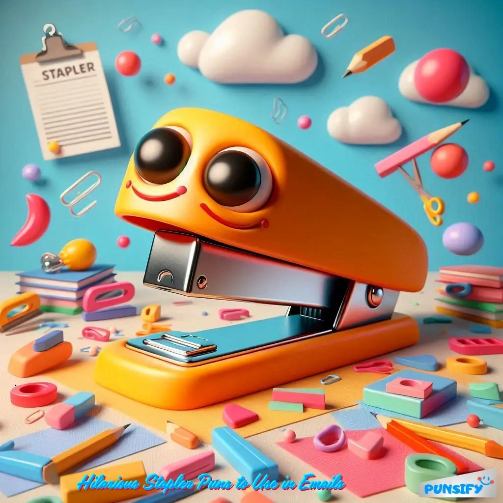 163+ Hilarious Stapler Puns and Jokes That Will Hold Your Laughter Together
