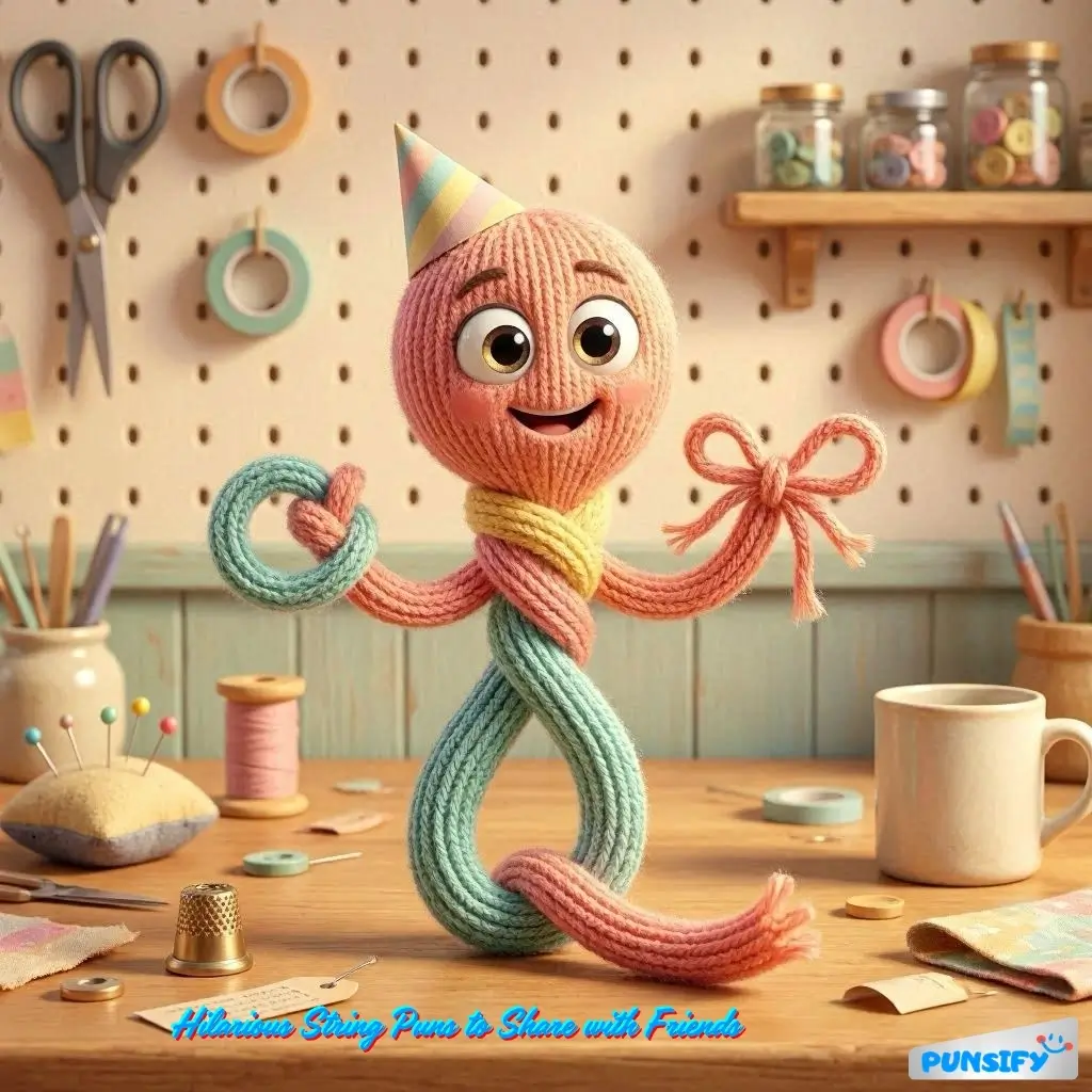 165+ Hilarious String Puns & Jokes That Will Tie You Up in Laughter and Fun