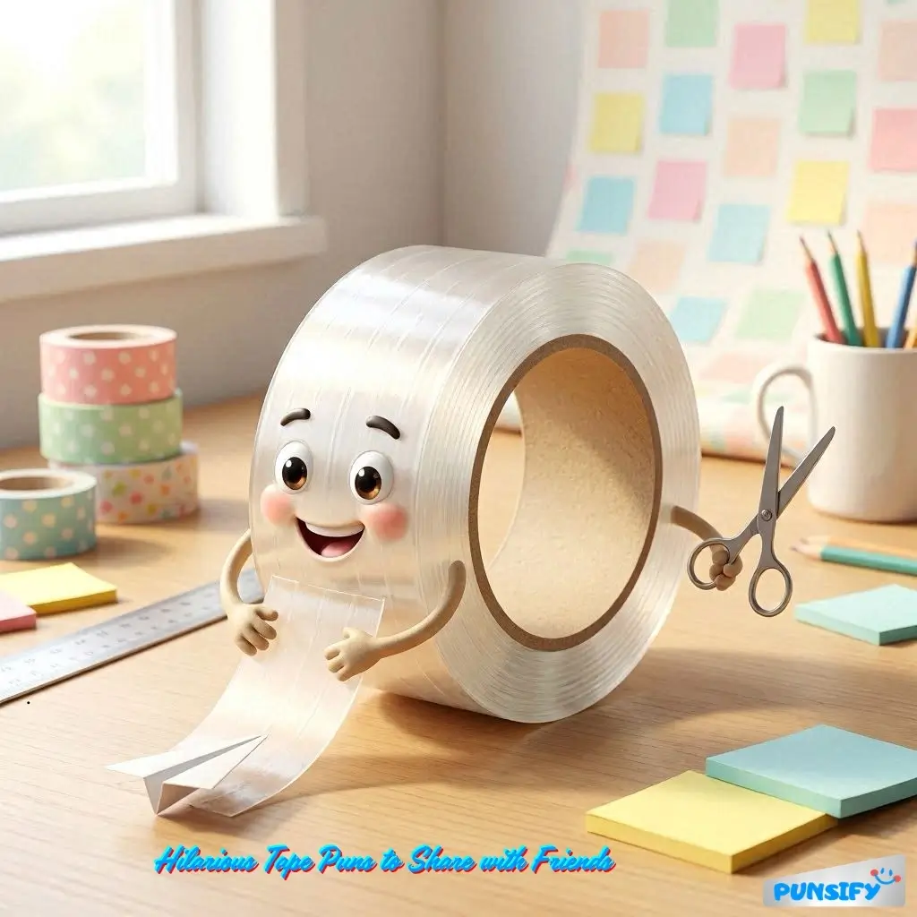 167+ Hilarious Tape Puns & Jokes That Stick with You for Endless Laughs