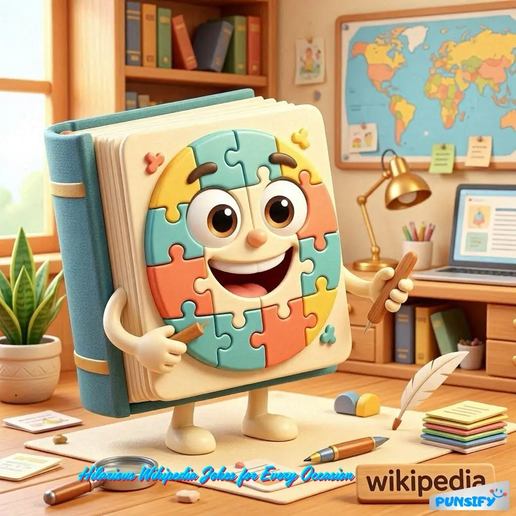169+ Hilarious Wikipedia Jokes & Puns That Will Make You Smile and Laugh