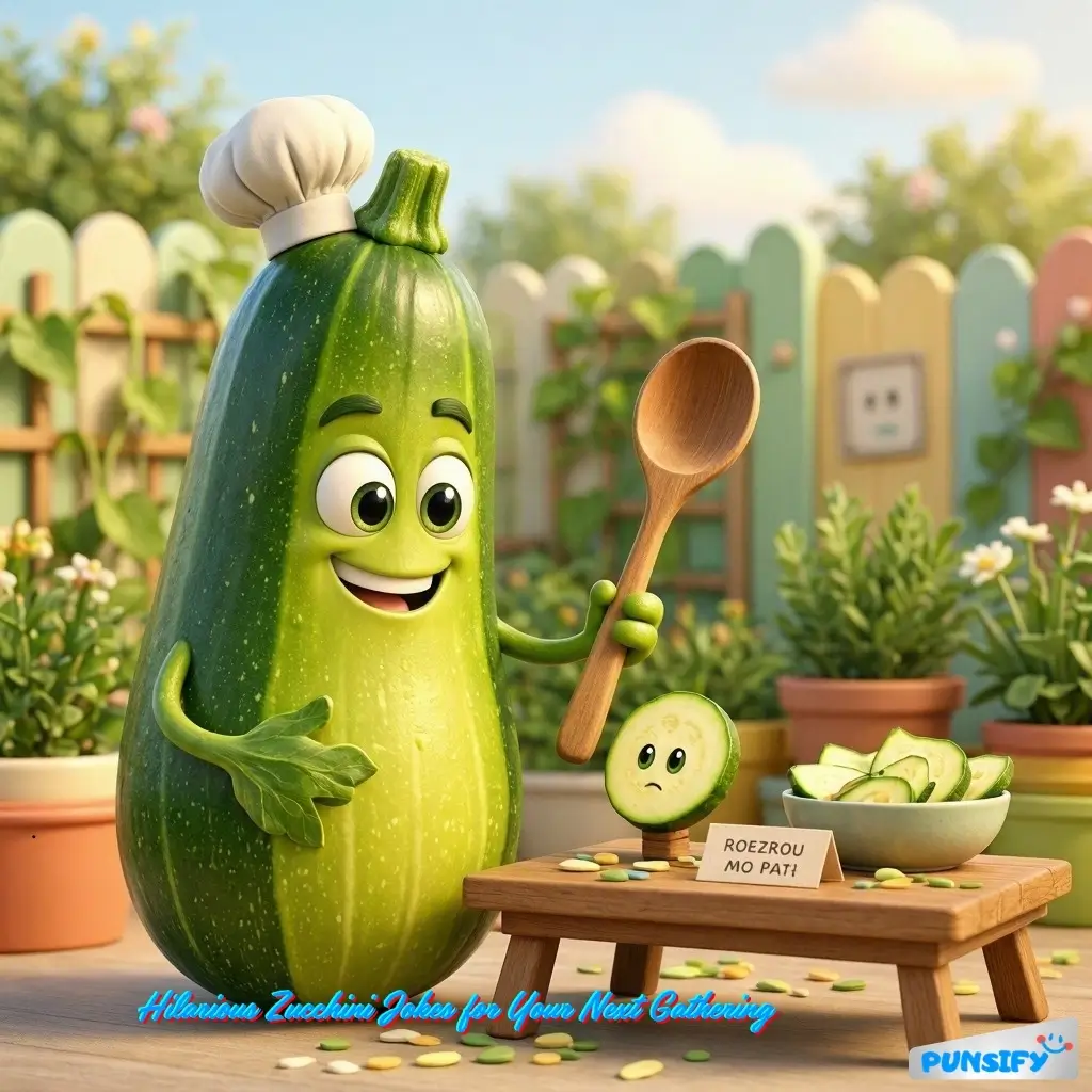 193+ Hilarious Zucchini Jokes for Laughs That Are Simply Unbe-leaf-able