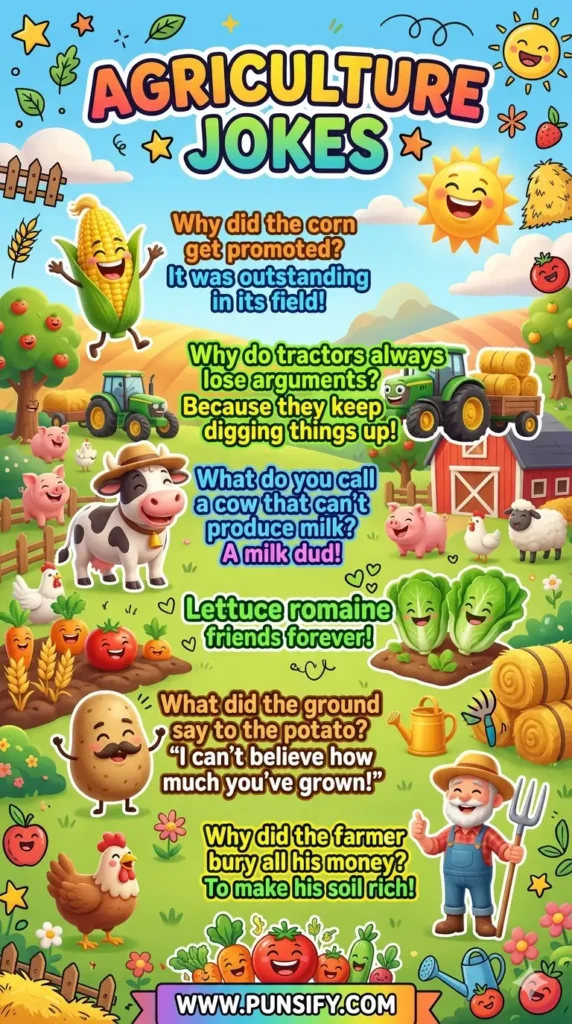 135+ Hilarious Harvests of Agriculture Jokes and Puns That'll Grow on You!