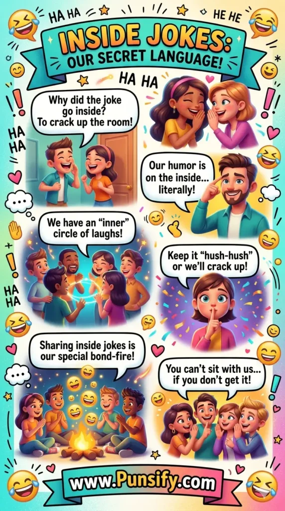 153+ Hilarious Inside Jokes That Will Keep You Laughing All Day Long