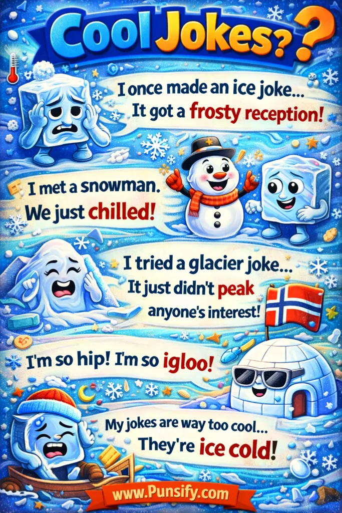 163+ Giggles Galore in the Land of Cool Jokes and Puns for Everyone