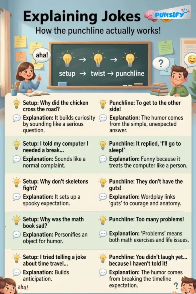 157+ Hilarity Packed with Explaining Jokes and Puns that Pack a Punch!