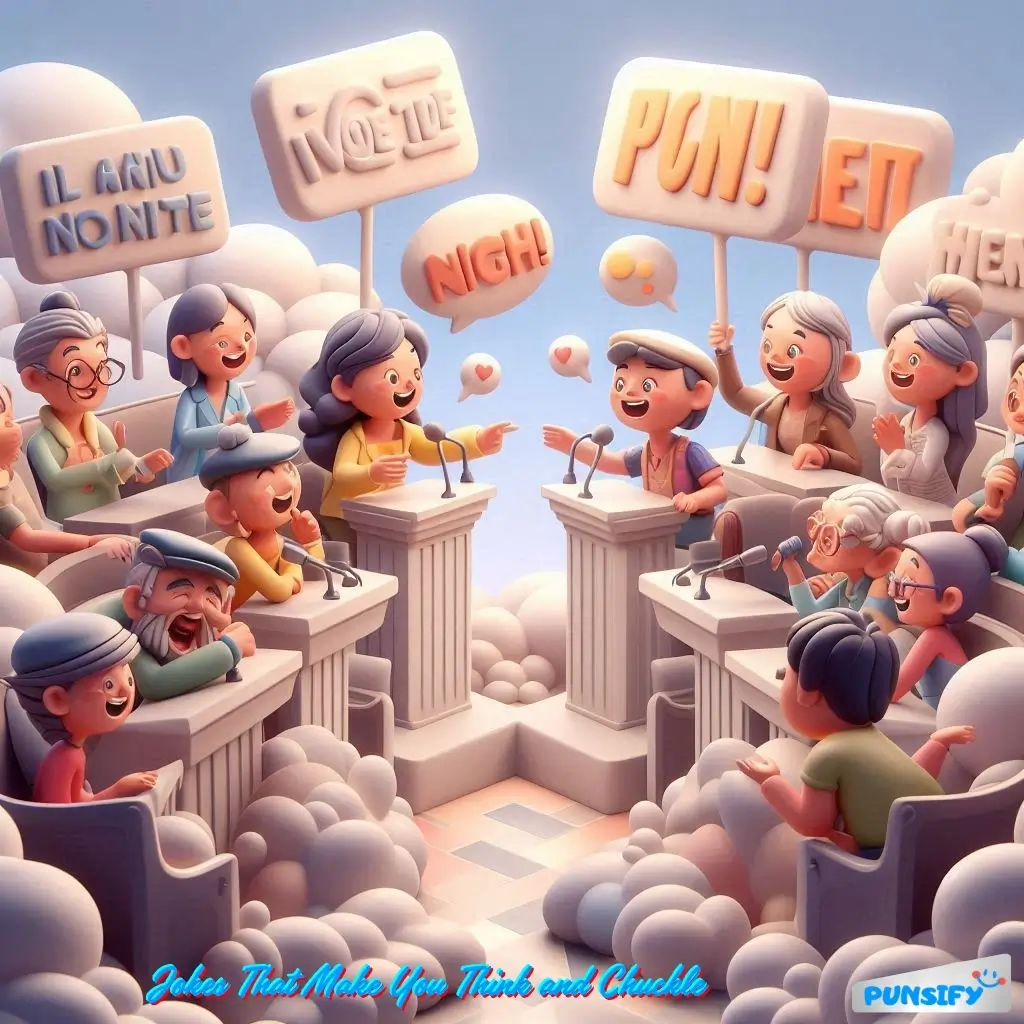 153+ Hilariously Witty Debate Jokes and Puns That Will Leave You in Stitches