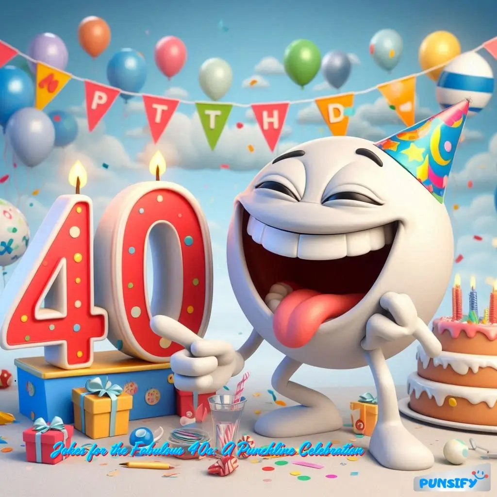175+ Hilarious 40 Year Birthday Jokes That Will Make You Age with Laughter