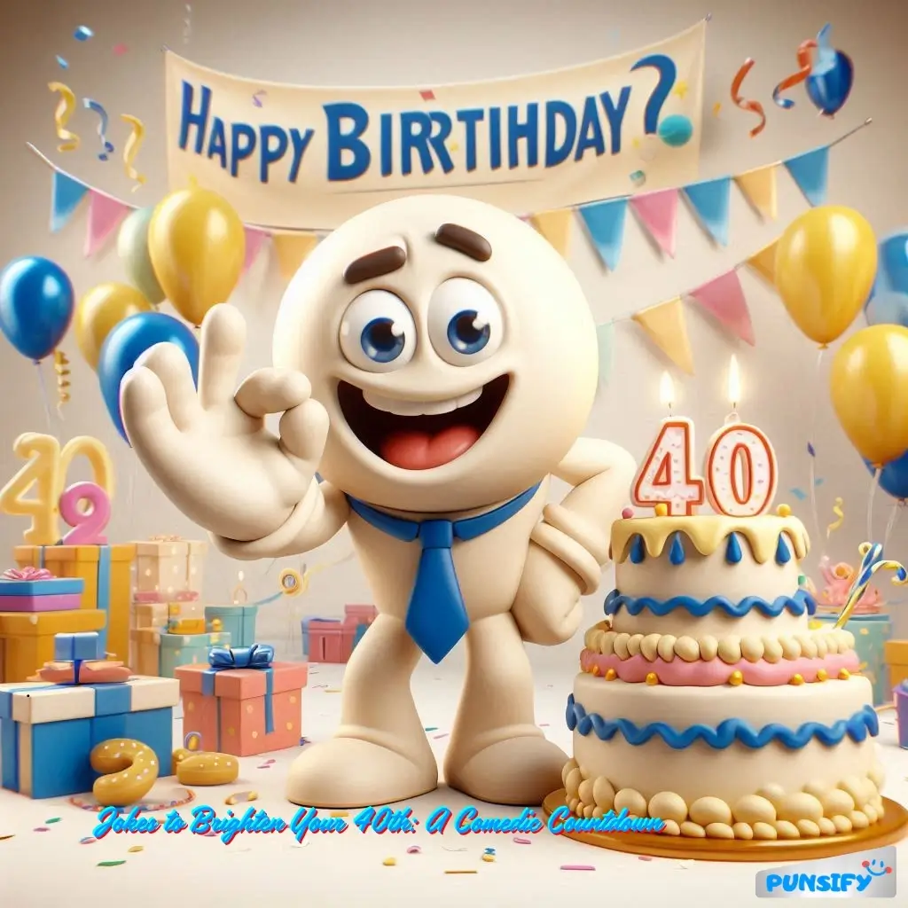 175+ Hilarious 40 Year Birthday Jokes That Will Make You Age with Laughter