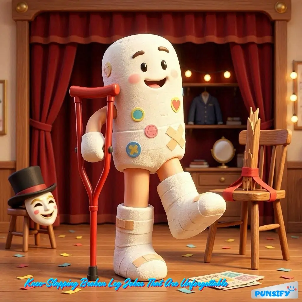 163+ Hilarious Broken Leg Jokes & Puns That Will Make You Hop with Laughter
