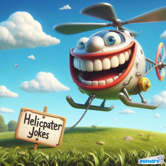 159+ Hilarity Takes Flight with Helicopter Jokes and Puns Galore