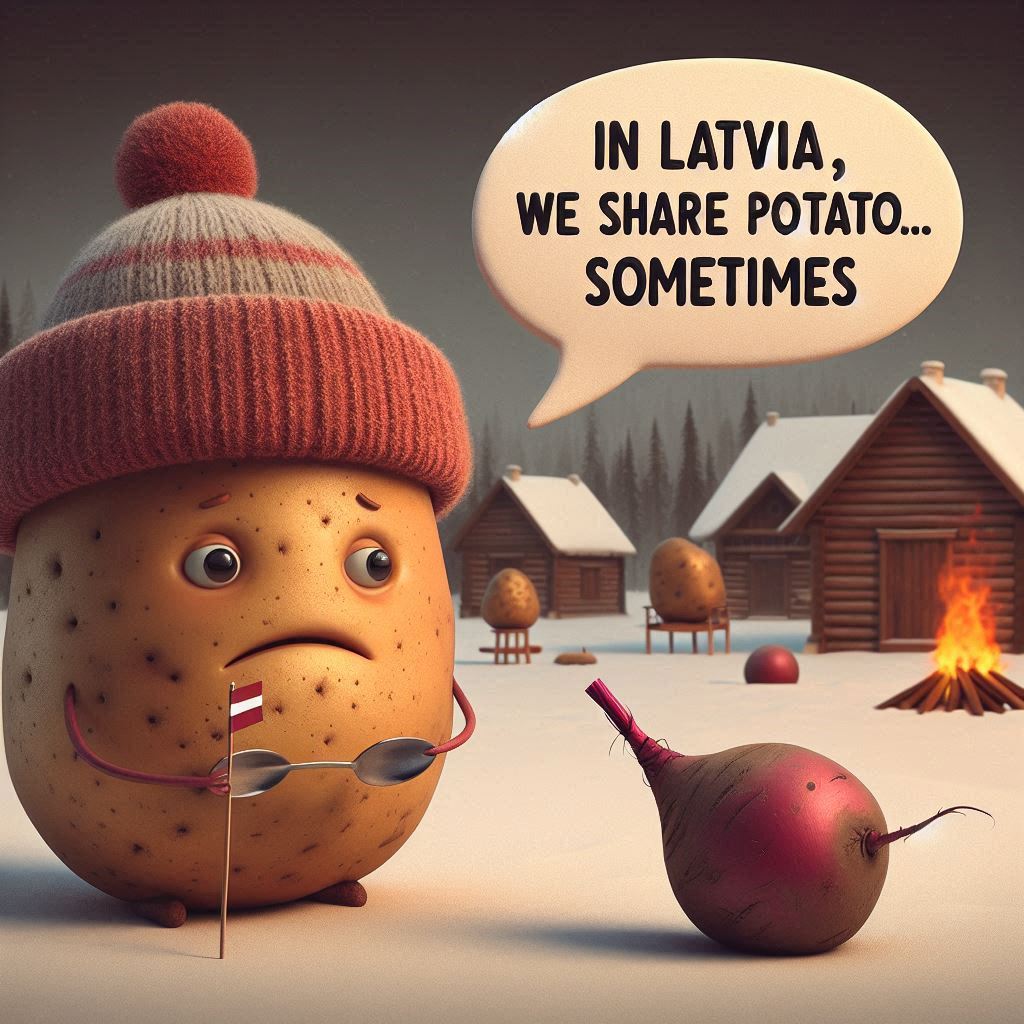 Latvian Potato Jokes