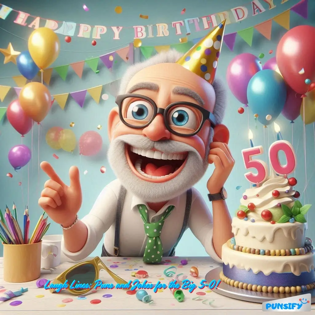 183+ Hilarious 50 Year Birthday Jokes That'll Have You Laughing to the Moon!