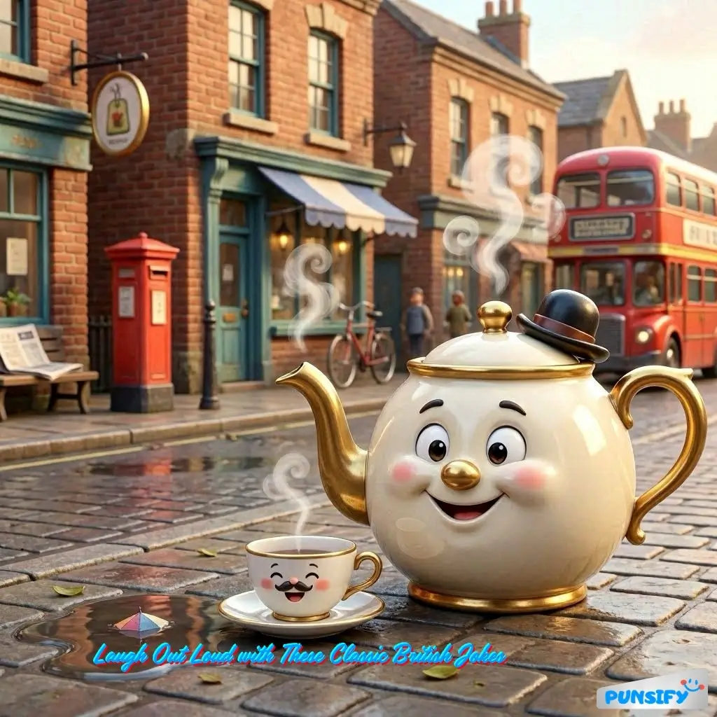 157+ Hilarious British Jokes & Puns That Will Have You Laughing Tea Off Your Chair