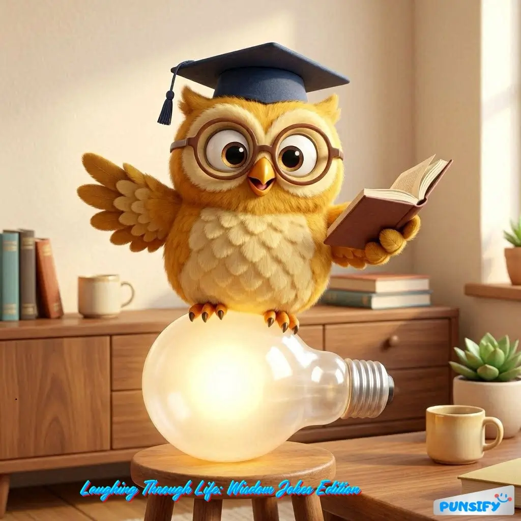 Laughing All the Way to 187+ Wisdom Jokes & Puns Galore!