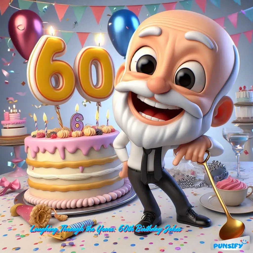 175+ Hilarious 60th Birthday Jokes to Make You Feel Young at Heart and Belly Laughs