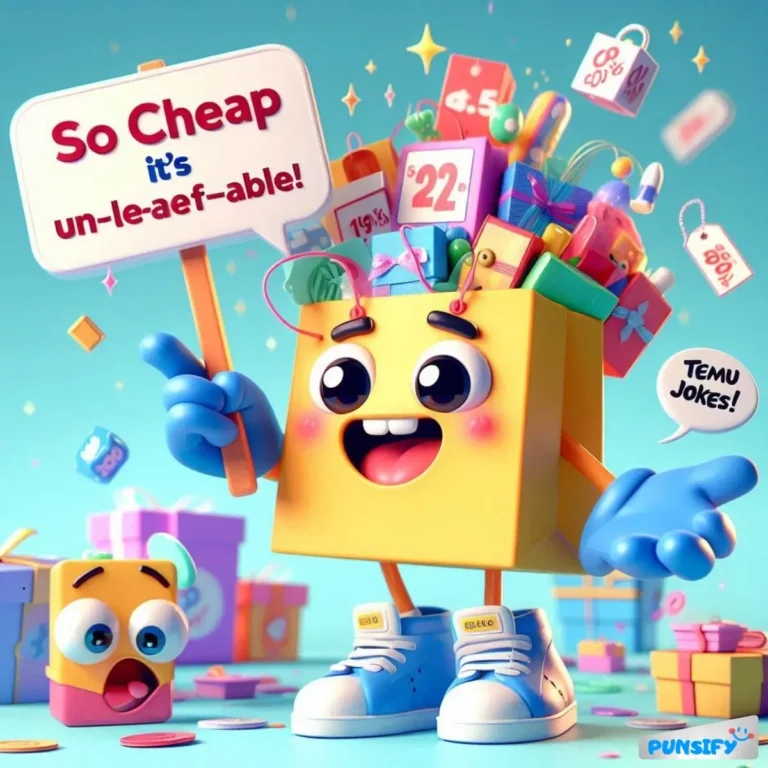Laughs 143+ with Temu Jokes and Puns: The Only Place Where Giggles Are on Sale!