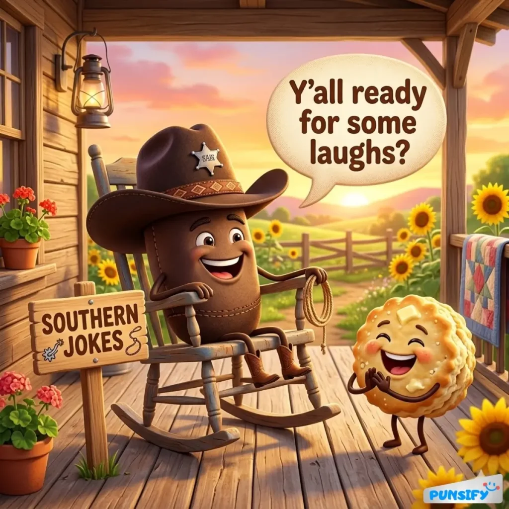 Laughter's a Peach with 139+ Southern Jokes and Puns to Tickle Your Funny Bone!