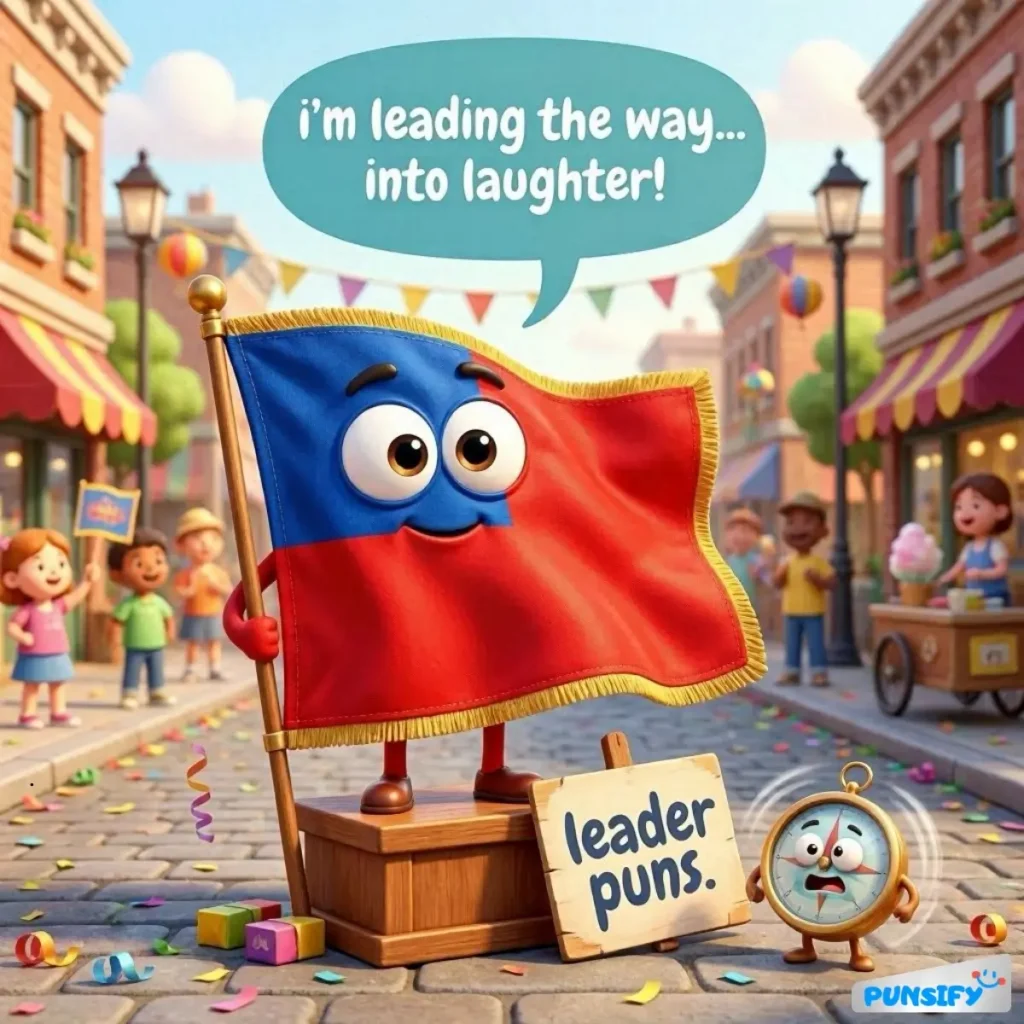 Leader Puns