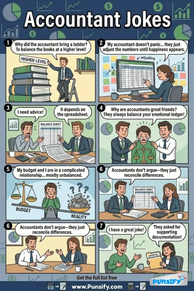 179+ Hilarious Accountant Jokes That Add Up to a Good Time and Laughs!