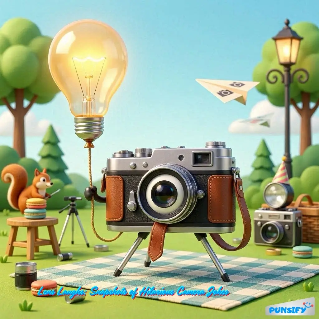165+ Hilarious Camera Jokes & Puns That Will Make You Flash with Laughter!