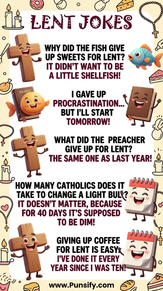 187+ Hilarious Lent Jokes to Brighten Your Season with Family Fun