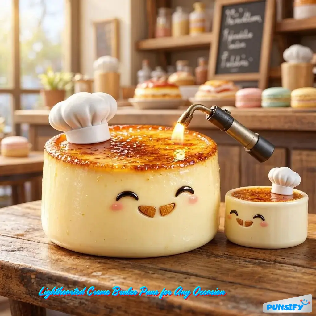 163+ Hilarious Creme Brulee Puns That Will Delight and Inspire Smiles
