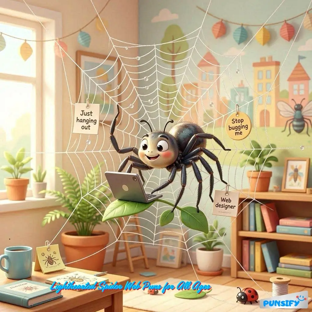 189+ Hilarious Spider Web Puns & Jokes That Will Make You Laugh Out Loud