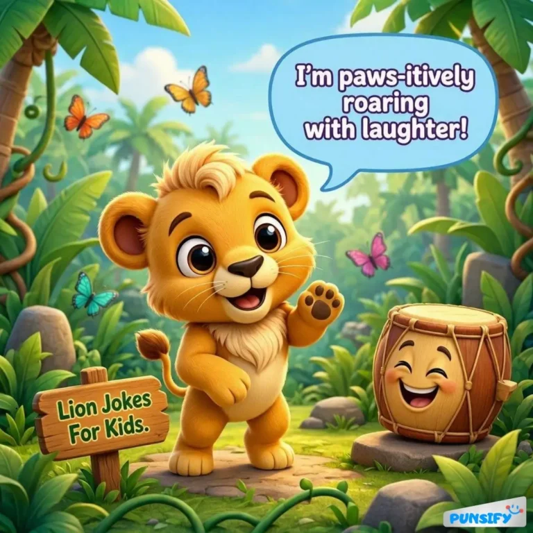 Lion Jokes For Kids
