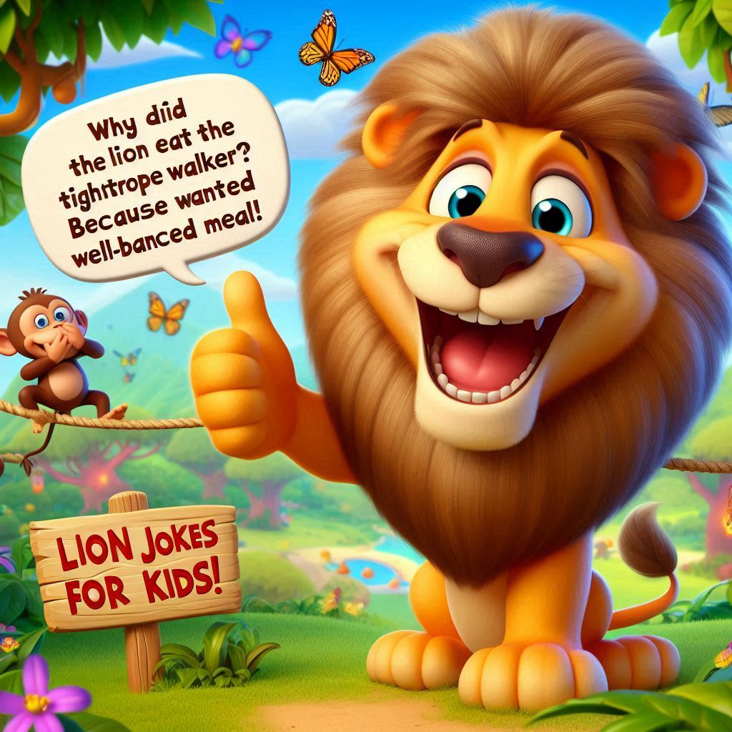 Lion Jokes For Kids