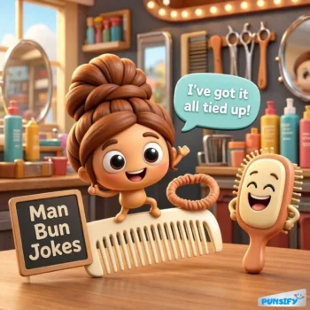 179+ Hilarious Hair-raising Man Bun Jokes and Puns to Tickle Your Tresses in 2026