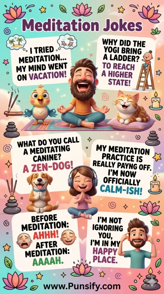 167+ Hilarious Meditation Jokes to Enlighten Your Day with Laughter