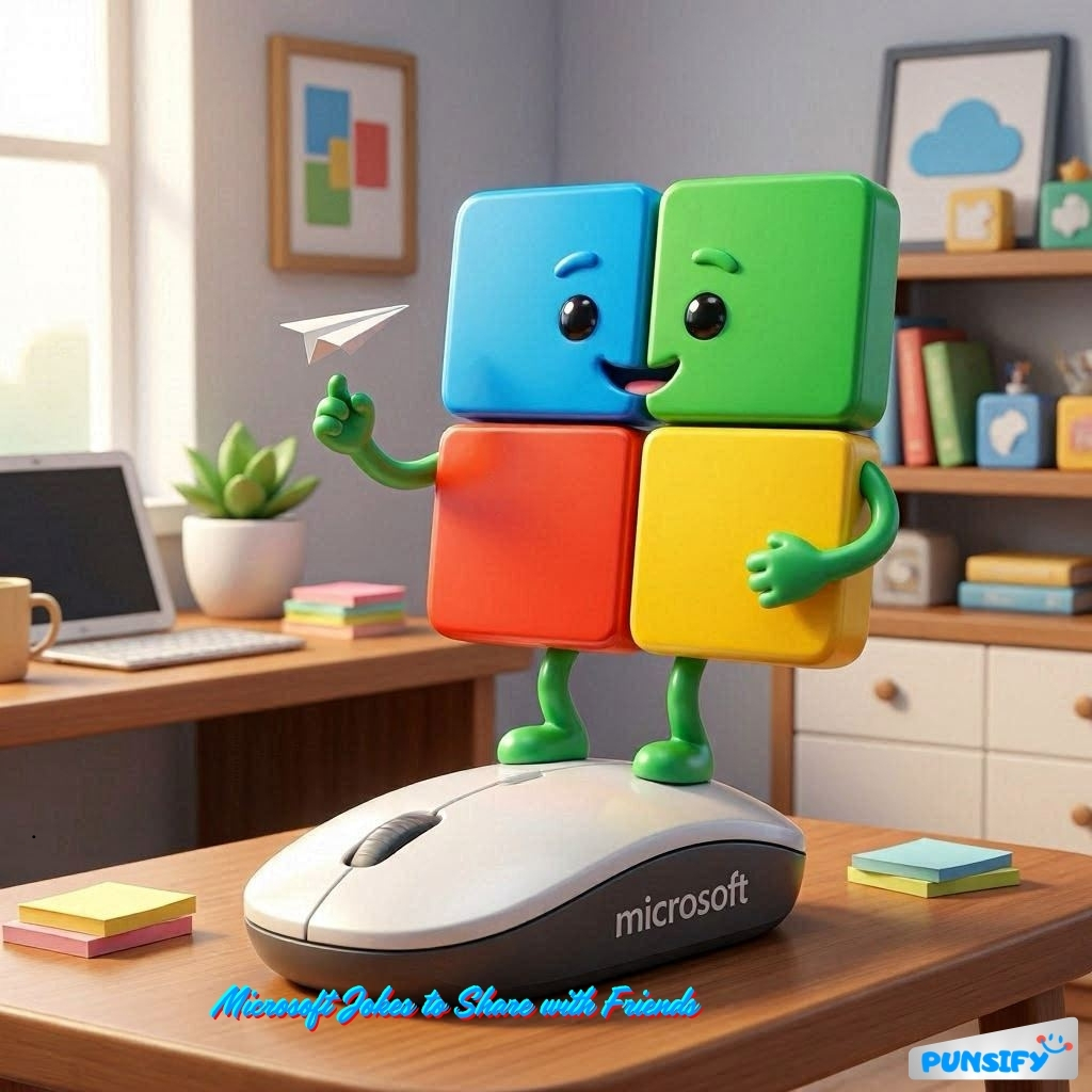 187+ Hilarious Microsoft Jokes & Puns to Make Your Tech Troubles Disappear