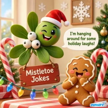 157+ Hilarious Mistletoe Jokes for Merry Moments and Holiday Cheer