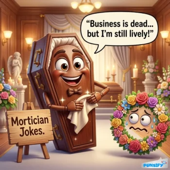 187+ Hilarious Mortician Jokes & Puns That Will Leave You in Stitches