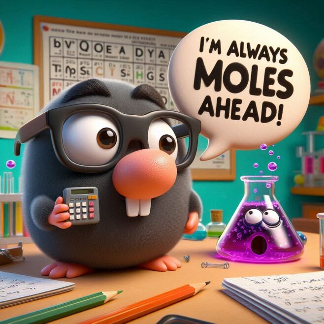 200+ National Mole Day Jokes for Laughs and Chemistry Fun