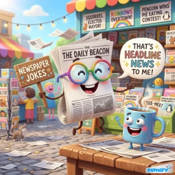157+ Hilarious Newspaper Jokes to Brighten Your Day with Laughter