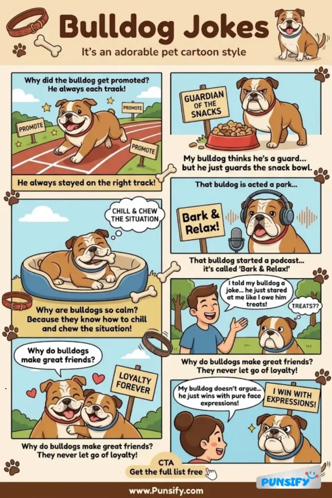 175+ Hilarious Bulldog Jokes & Puns to Paws-itively Tickle Your Funny Bone!