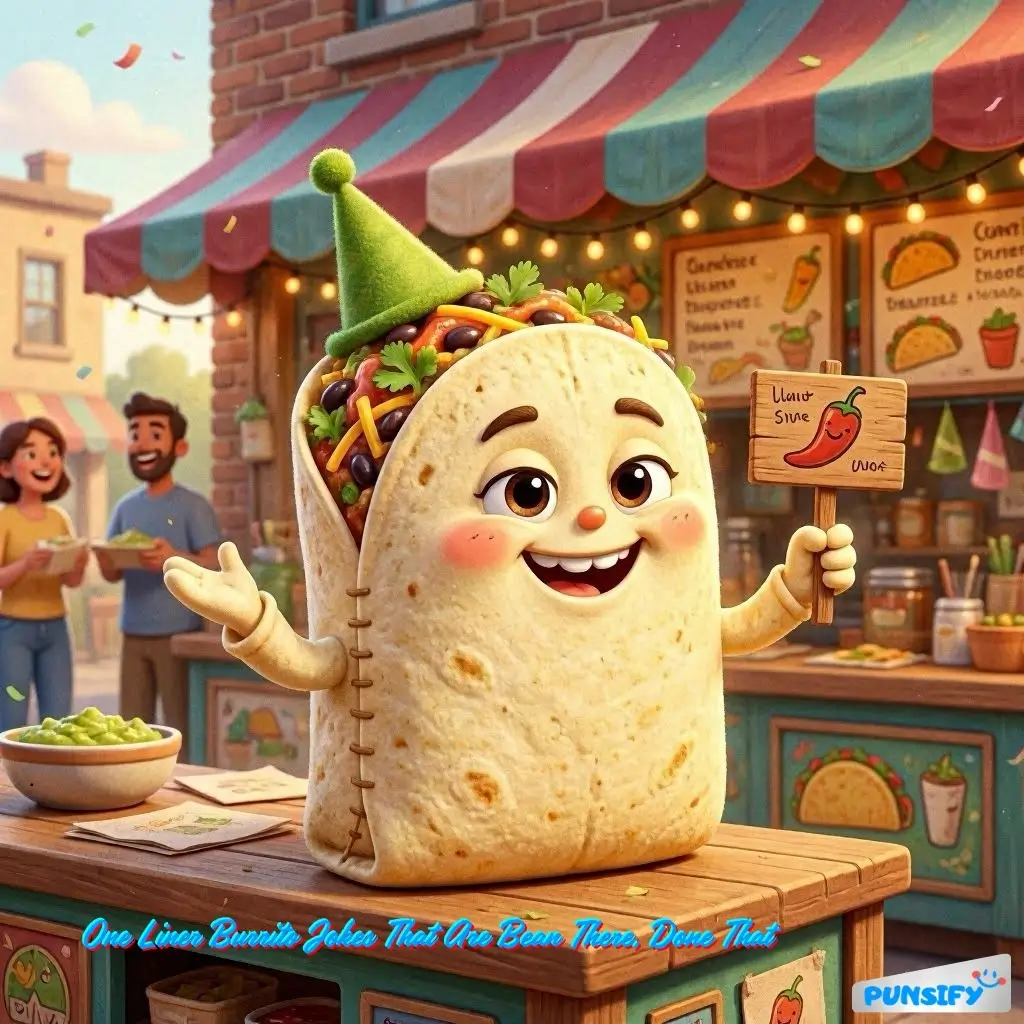 153+ Hilarious Burrito Jokes & Puns That Will Wrap You in Laughter and Salsa!