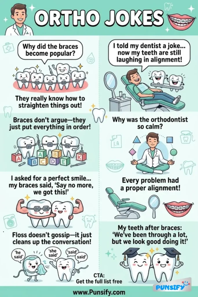 157+ Hilarious Ortho Jokes & Puns That Will Make You Smile and Laugh Out Loud