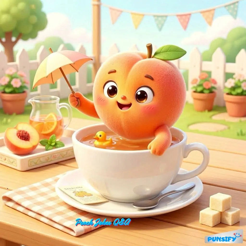 193+ Hilarious Peach Jokes & Puns That Will Make You Smile and Giggle