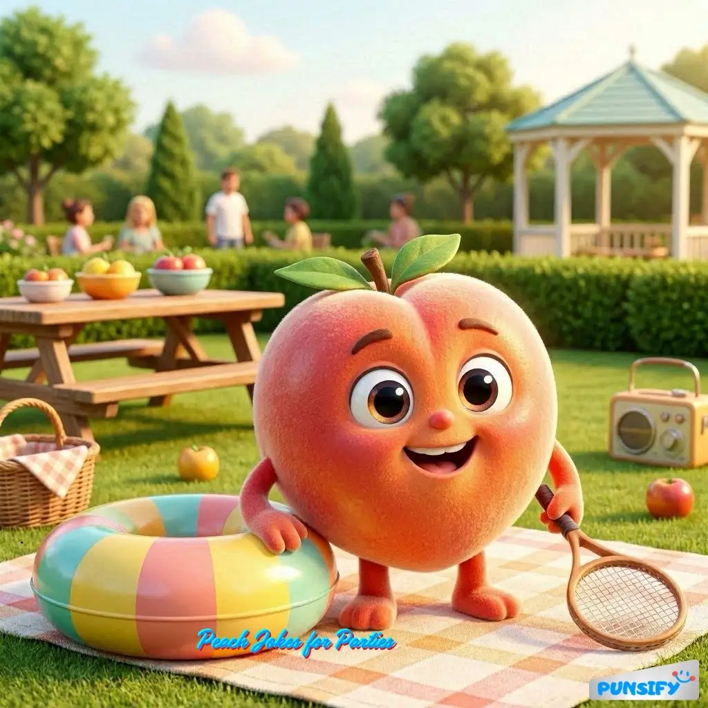 193+ Hilarious Peach Jokes & Puns That Will Make You Smile and Giggle
