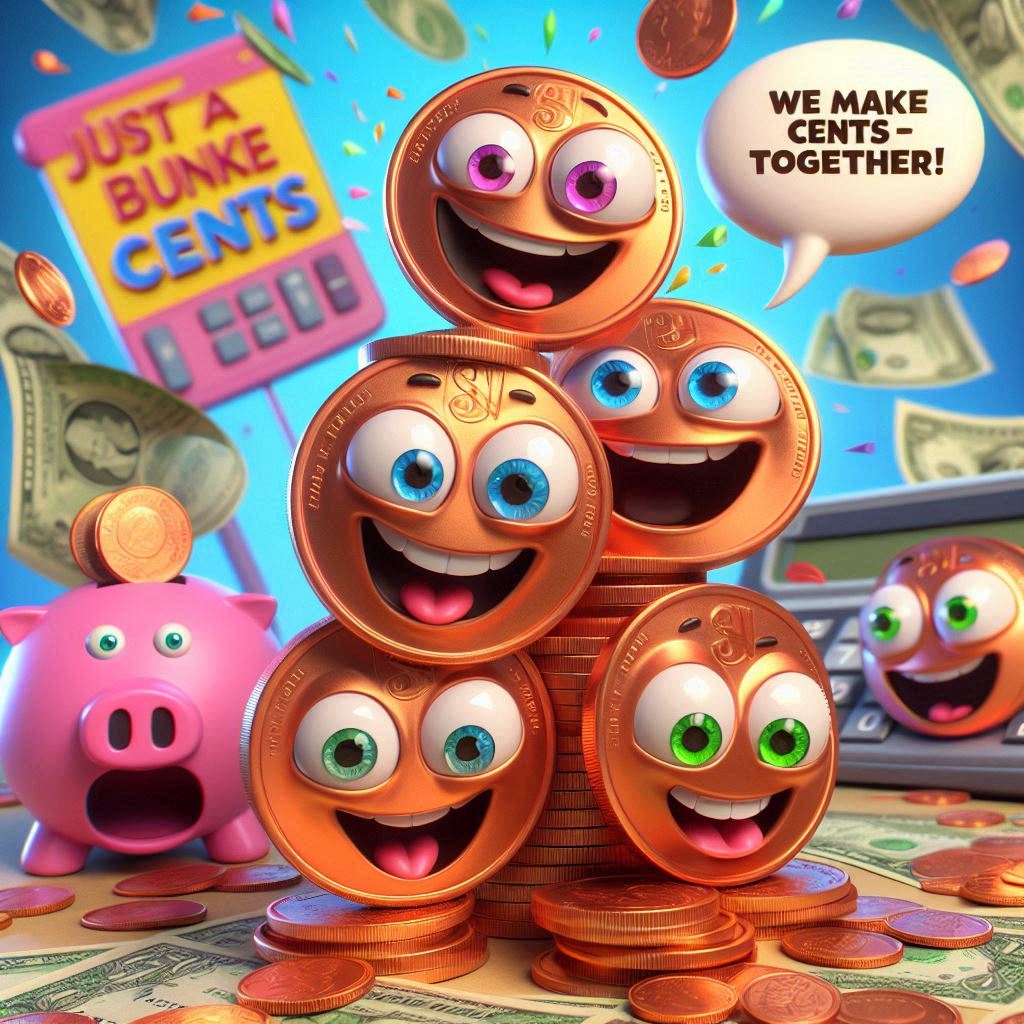 Penny Jokes With 5 Pennies