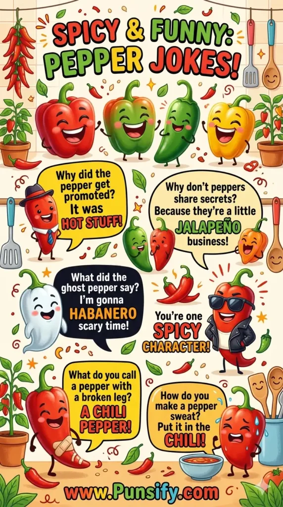 157+ Hilarious Pepper Jokes to Spice Up Your Day with Laughter