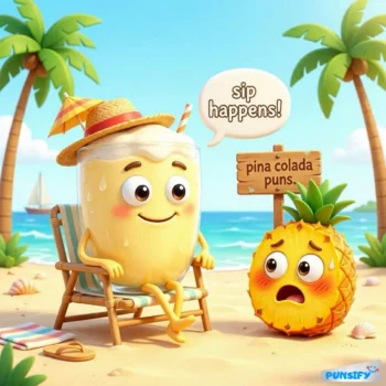 175+ Hilarious Pina Colada Puns to Brighten Your Day and Sip Away
