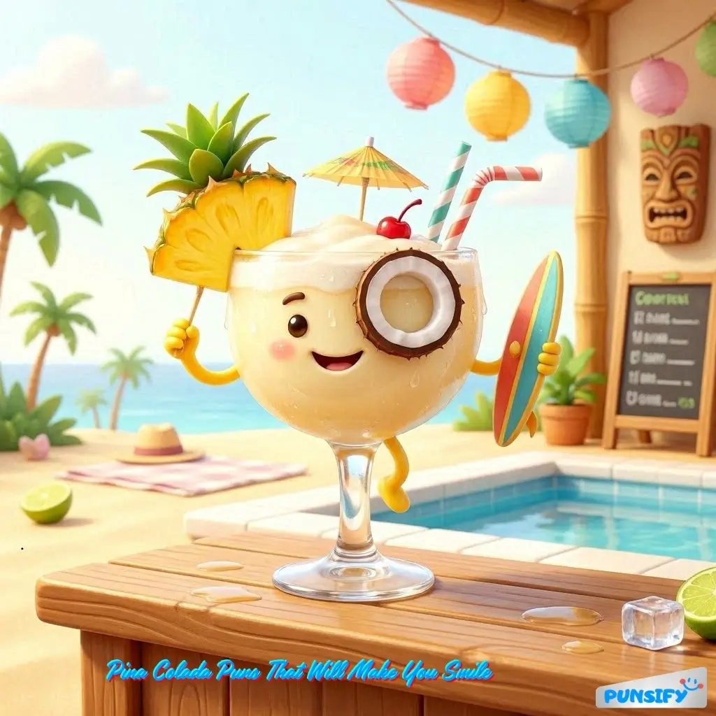 175+ Hilarious Pina Colada Puns & Jokes to Brighten Your Day and Sip Away