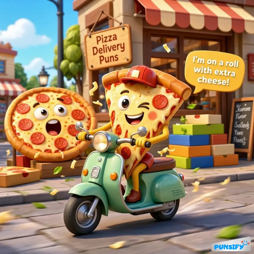 Pizza Delivery Puns