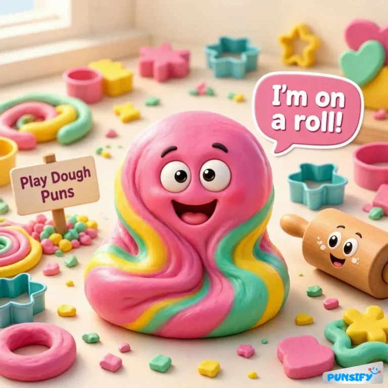 Play Dough Puns