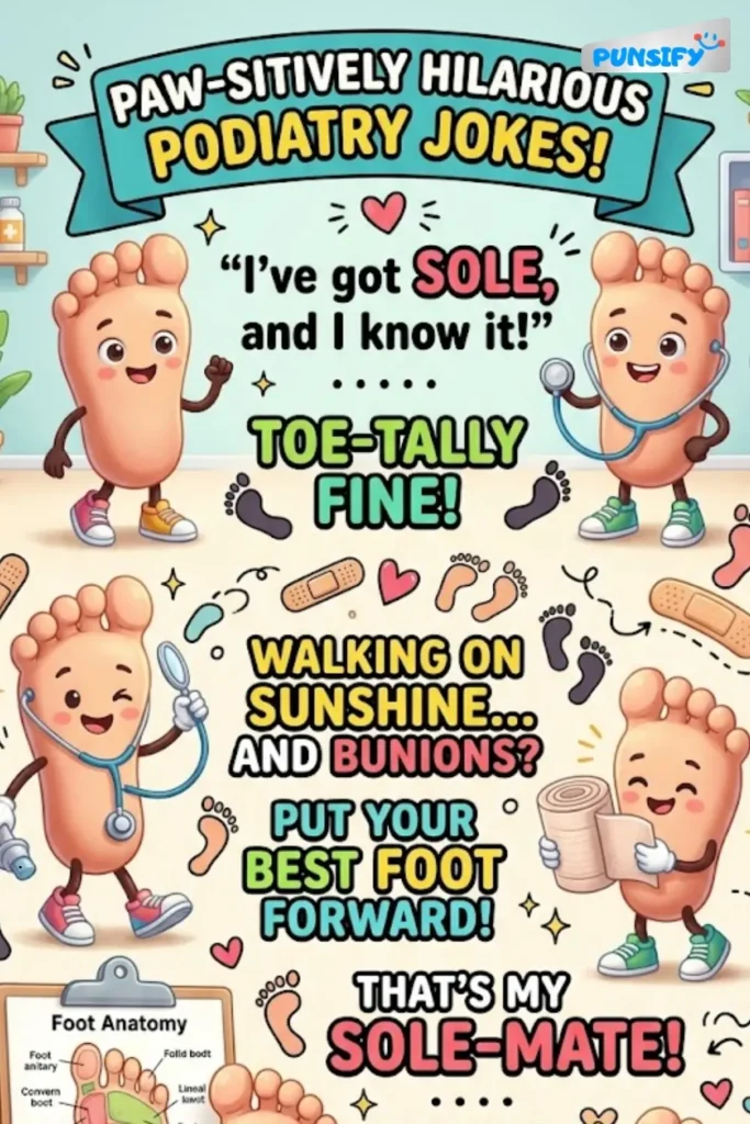 185+ Hilarious Podiatry Jokes That Will Keep You on Your Toes
