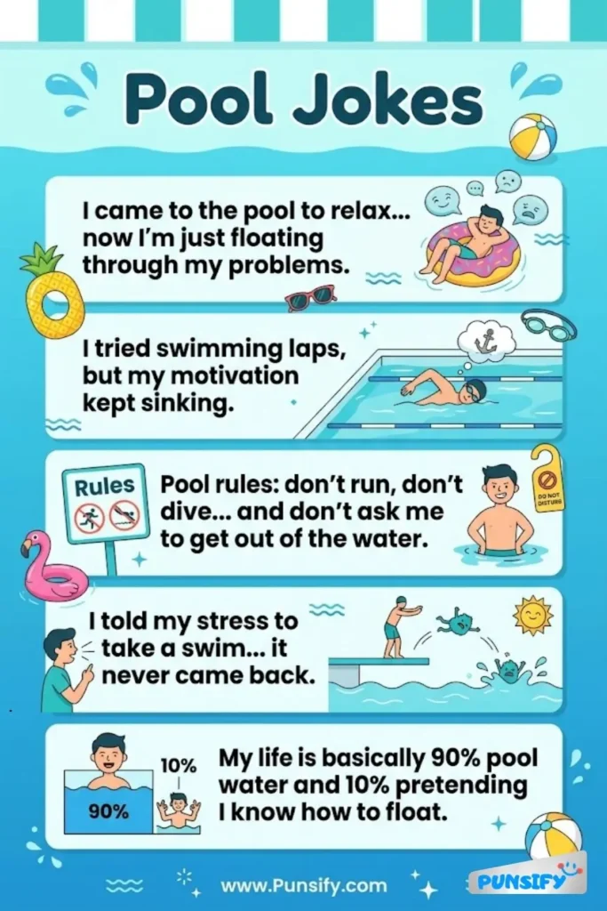 183+ Hilarious Pool Jokes and Puns to Make a Splash with Family and Friends
