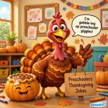 185+ Preschoolers Thanksgiving Jokes for Giggles and Gratitude